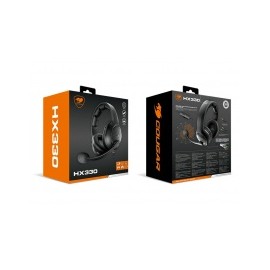 Cougar Audífonos Gamer HX330, Alámbrico, 3.5mm, Negro