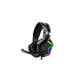 Raiju Audífonos Gamer K10 PRO RGB, Alámbrico, 2.2 Metros, 3.5mm/USB, Negro