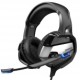 Onikuma Audífonos Gamer K5, Alámbrico, 2.2 Metros, 3.5mm/USB, Negro/GrisMEDI SOL