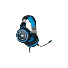 Yaguaret Audífonos Gamer Quimera, Alámbrico, 2 Metros, 3.5mm/UBS, Negro/Azul