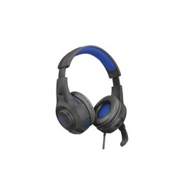 Trust Audífonos Gamer GXT 307B Ravu para PS4/PS5, Alámbrico, 1 Metro, 3.5mm, Negro/Azul
