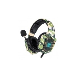 Onikuma Audífonos Gamer K8, Alámbrico, 2.2 Metros, 3.5mm, Camuflaje