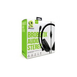 BRobotix Audífonos Gamer 963012, Alámbrico, 1.5 Metros, 3.5mm, Negro