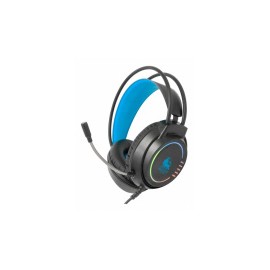 Necnon Audífonos Gamer NBHG-KIMERA, Alámbrico, 2.10 Metros, 3.5mm, Negro/Azul