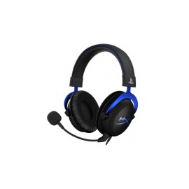 HyperX Audífonos Gamer Cloud para PS4/PS5, Alámbrico, 1.3 Metros, 3.5mm, Negro/Azul