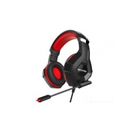 Nextep Audífonos Gamer Dragon XT, Alámbrico, 1.9 Metros, 3.5mm, Negro/Rojo