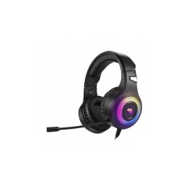 Select Sound Audífonos Gamer Ghost Dragon, Alámbrico, 3.5mm/USB, Negro