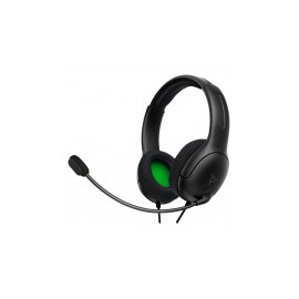 PDP Audífonos Gamer LVL40 para Xbox One, Alámbrico, 3.5mm, Negro/Verde