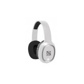 Necnon Audífonos con Micrófono NBH-04 Pro, Bluetooth, Inalámbrico, Blanco