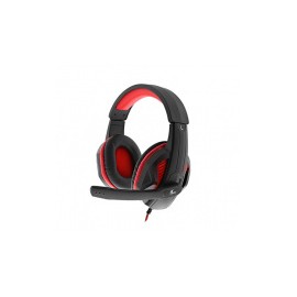 Xtech Audífonos Gamer Igneus Gaming Multiplataforma, Alámbrico, 2 Metros, 3.5mm, Rojo/Negro