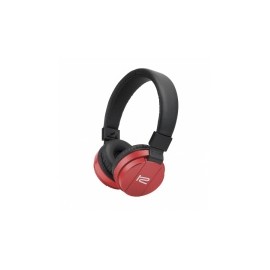 Klip Xtreme Audífonos con Micrófono Fury, Bluetooth, Inalámbrico, Negro/Rojo