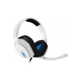 Astro Gaming Audífonos Gamer A10 para PS4/PS5/Xbox/PC/Mac, Alámbrico, 3.5mm, Blanco/Azul