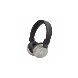 Klip Xtreme Audífonos con Micrófono Fury, Bluetooth, Inalámbrico, Plata