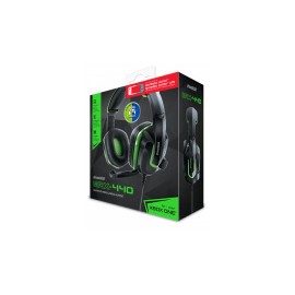 dreamGEAR Audífonos Gamer GRX-440 para Xbox One, Alámbrico, 1.22 Metros, 3.5mm, Negro/Verde