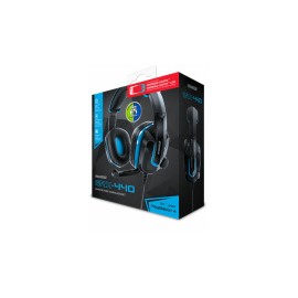 dreamGEAR Audífonos Gamer GRX-440 para PS4, Alámbrico, 1.22 Metros, 3.5mm, Negro/Azul