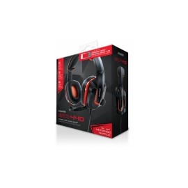 dreamGEAR Audífonos Gamer GRX-440 para Nintendo Switch, Alámbrico, 1.22 Metros, 3.5mm, Negro/Rojo