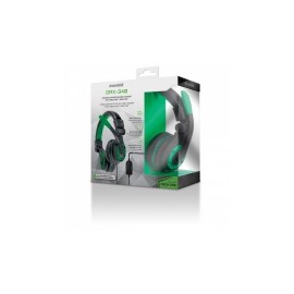 dreamGEAR Audífonos Gamer GRX-340 para Xbox/PS4/Xbox One/PS5, Alámbrico, 1.2 Metros, 3.5mm, Negro/Verde