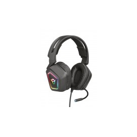 Trust Audífonos Gamer GXT 450 Blizz RGB 7.1, Alámbrico, 2 Metros, USB, Negro