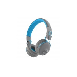 JLAB Audífonos con Micrófono Studio, Bluetooth, Inalámbrico, Gris/Azul