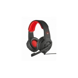 Trust Audífonos Gamer GXT 310 Radius Xbox One/Xbox Series X/S/PS4/PS5/Nintendo Switch, Alámbrico, 1 Metro, 3.5mm, Negro/Rojo