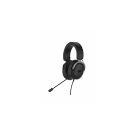 ASUS Audífonos Gamer TUF Gaming H3 7.1, Alámbrico, 1.3 Metros + 1.3 Metros de Extensión, 3.5mm, Negro/Gris