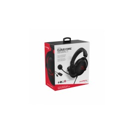 HyperX Audífonos Gamer Cloud Core 7.1, Alámbrico, 1 Metro, 3.5/USB, Negro