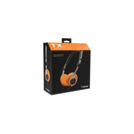 VoltEdge Audífonos Gamer Tx20, Alámbrico, 3.5mm, Negro/Naranja