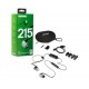 Shure Audífonos Intrauriculares SE215, Inalámbrico, Bluetooth, Transparente/NegroMEDI SOL