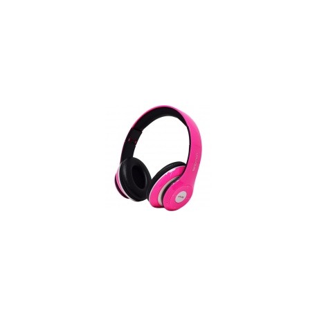 Necnon Audífonos con Micrófono NBH-01R, Bluetooth, Alámbrico/Inalámbrico, 3.5mm, RosaMEDI SOL
