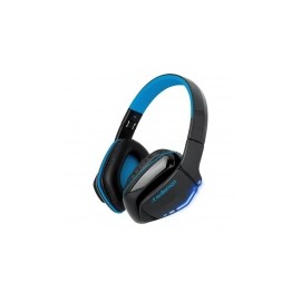 Redlemon Audifonos 79399, Inalámbrico/Alámbrico, Bluetooth, Negro/Azul