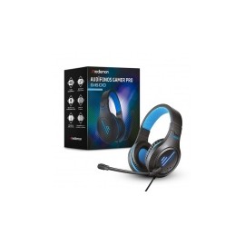 Redlemon Audífonos Gamer G1600 para Xbox/PS4/5, Alámbrico, 2.1 Metros, 3.5mm, Negro/Azul
