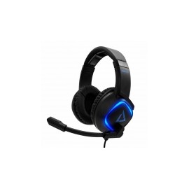 Redlemon Audífonos Gamer 79513, Alámbrico, 2.1 Metros, USB, Negro/Azul