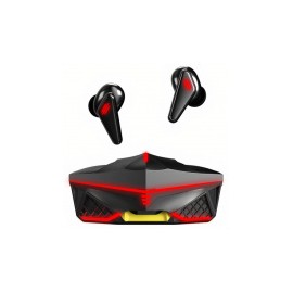 Binden Audífonos Intrauriculares Gamer con Micrófono Dark Warrior K98, Inalámbrico, Bluetooth 5.1, Negro