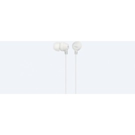 Sony Audífonos Intrauriculares con Micrófono MDR-EX14AP, Alámbrico, 1.2 Metros, 3.5mm, Blanco