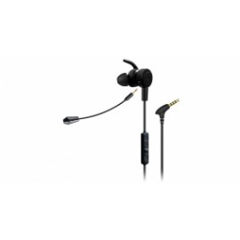 Game Factor Audífonos Intrauriculares con Micrófono EPG500, Alámbrico, 1.2 Metros, 3.5mm, Negro