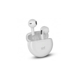 STF Mobile Audífonos Intrauriculares con Micrófono Forte, Inalámbrico, Bluetooth, Gris
