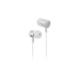 Naceb Audífonos Intrauriculares con Micrófono Polar, Alámbrico, 1.2 Metros, 3.5mm, Blanco
