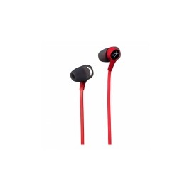 HyperX Audífonos Intrauriculares con Micrófono Cloud, Alámbrico, 1.2 Metros, 3.5mm, Negro/Rojo