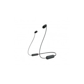 Sony Audífonos Intrauriculares con Micrófono WI-C100, Inalámbrico, Bluetooth, Negro
