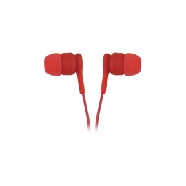 Ghia Audífonos Intrauriculares con Micrófono COMET2, Alámbrico, 1.2 Metros, 3.5mm, Rojo