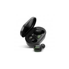 Ghia Audífonos Intrauriculares TWS-1N, Inalámbrico, Bluetooth, Negro