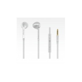 Vorago Audífonos Intrauriculares con Micrófono EP-201, Alámbrico, 1.2 Metros, 3.5mm, Blanco