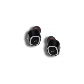 STF Mobile Audífonos Intrauriculares con Micrófono Pop, Inalámbrico, Bluetooth, Negro