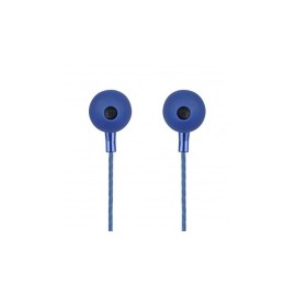 Perfect Choice Audífonos Intrauriculares con Micrófono Stretto, Alámbrico, 1.2 Metros, 3.5mm, Azul