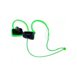 Necnon Audífonos Intrauriculares Deportivos con Micrófono NBE-01, Inalámbrico, Bluetooth, Verde