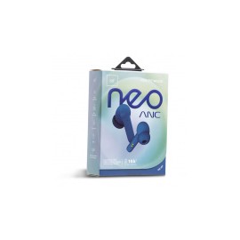 STF Mobile Audífonos Intrauriculares con Micrófono Neo Anc, Inalámbrico, Bluetooth, Azul