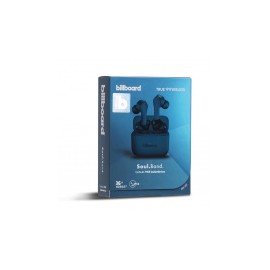Billboard Audífonos Intrauriculares con Micrófono Soul Band, Bluetooth, Inalámbrico, Azul