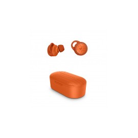 Energy Sistem Audífonos Intrauriculares Deportivos con Micrófono Sport 2, Inalámbrico, Bluetooth, Naranja