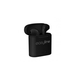 Easy Line Audífonos Intrauriculares Viva Bunds con Micrófono, Inalámbrico, Bluetooth, Negro