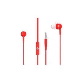 Motorola Audífonos Intrauriculares con Micrófono PACE-105RD, Alámbrico, 3.5mm, Rojo